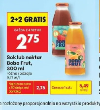 Sok lub nektar Bobo Frut
