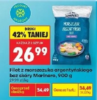 Filet z morszczuka argentyńskiego bez skóry Marinero