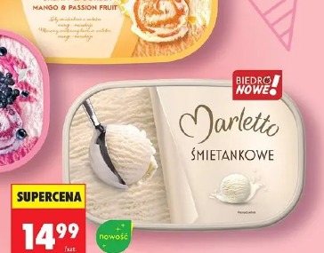 Lody śmietankowe Marletto
