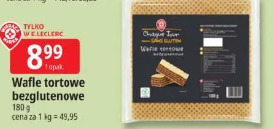 Wafle tortowe bezglutenowe