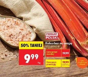 Rabarbar na wagę