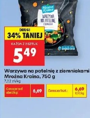 Warzywa na patelnię z ziemniakami Mrożna Kraina