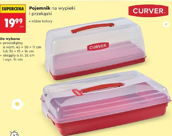 Pojemnik na wypieki i przekąski Curver