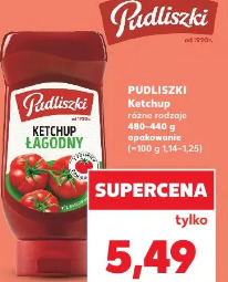 Pudliszki Ketchup łagodny