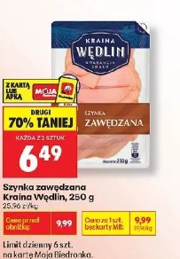 Szynka zawędzana Kraina Wędlin