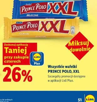 Wszystkie wafelki Prince Polo XXL