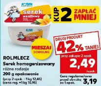 Rolmlecz Serek homogenizowany waniliowy