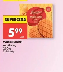 Wafle Bonitki maślane