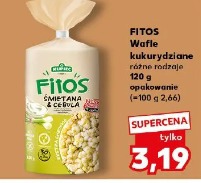 Fitos wafle kukurydziane śmietana & cebula