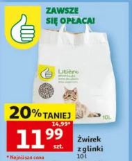 Żwirek z glinki