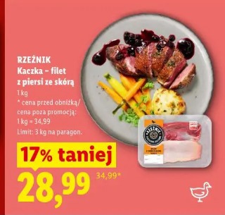 RZEŹNIK Kaczka – filet z piersi ze skórą