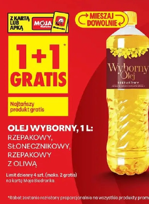 Wyborny olej rzepakowy