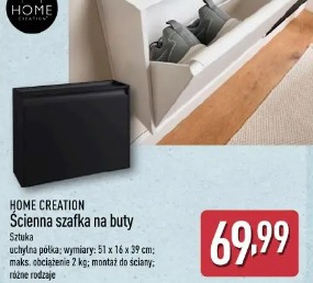 Home Creation Ścienna szafka na buty