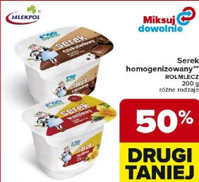 Serek homogenizowany Rolmlecz