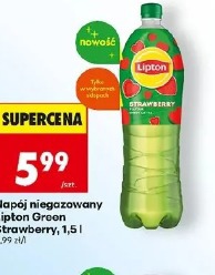Napój niegazowany Lipton Green Strawberry