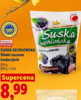 Suska Sechlońska Śliwki suszone tradycyjnie