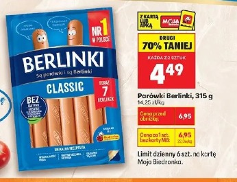 Parówki Berlinki Classic