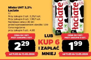 Mleko UHT 3,2% Łaciate