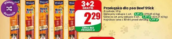 Beef Stick Vitakraft przekąska dla psa