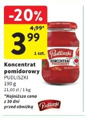 Koncentrat pomidorowy Pudliszki