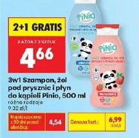 3w1 Szampon, żel pod prysznic i płyn do kąpieli Pinio
