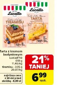 Tarta z kremem budyniowym LUCIATTO