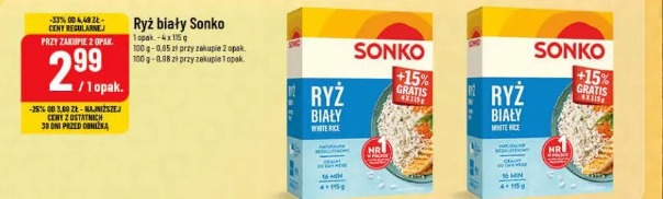 Ryż biały Sonko