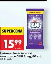 Uniwersalne ściereczki czyszczące Cillit Bang
