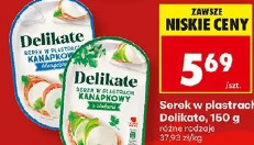 Serek w plastrach Delikate