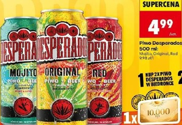 Piwo Desperados Mojito Original Red