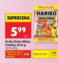 Żelki Złote Misie Haribo