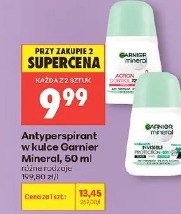 Antyperspirant w kulce Garnier Mineral