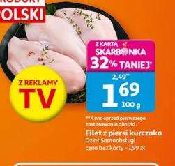 Filet z piersi kurczaka Dział Samoobsługi