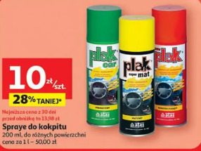 Spraye do kokpitu Plak