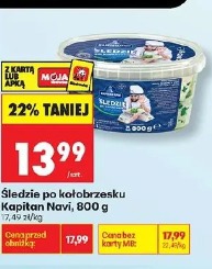 Śledzie po kołobrzesku Kapitan Navi