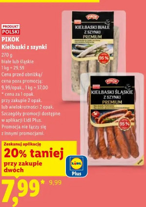 Pikok Kiełbaski z szynki