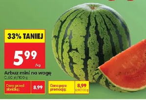 Arbuz mini na wagę
