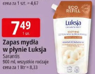 Zapas mydła w płynie Luksja Sarantis