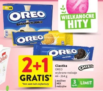 Ciastka OREO wybrane rodzaje