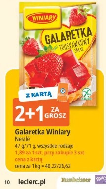 Galaretka Winiary Nestlé