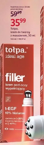 Tołpa krem do twarzy z masażerem