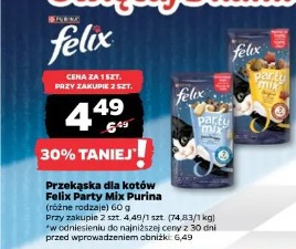 Przekąska dla kotów Felix Party Mix Purina