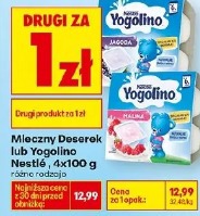 Mleczny Deserek lub Yogolino Nestlé