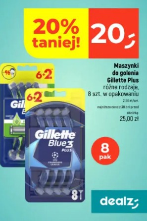 Maszynki do golenia Gillette Plus