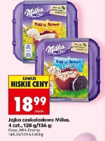 Jajka czekoladowe Milka