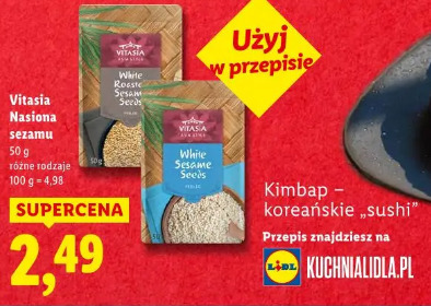 Vitasia Nasiona sezamu