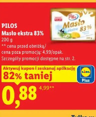 Pilos Masło ekstra 83%