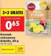 Kwasek cytrynowy Bakello