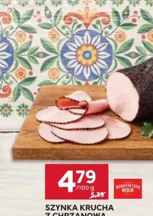 Szynka krucha z chrzanowa Chrzanowska Manufaktura Wędlin