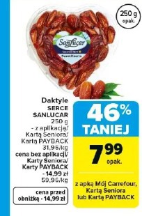 Daktyle SERCE SANLUCAR